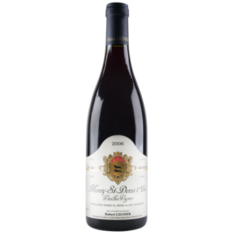 Bottle shot for 2006 Lignier Morey St Denis 1er Cru Vieilles Vignes