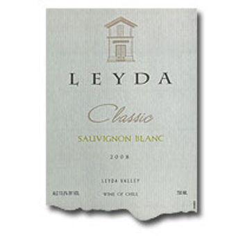 Label shot for 2008 Vina Leyda Sauvignon Blanc