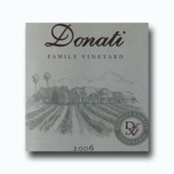 Label shot for 2006 Donati Sorelle Per Sempre