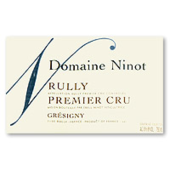 Label shot for 2007 Domaine Ninot Rully Blanc 1er Cru Gresigny