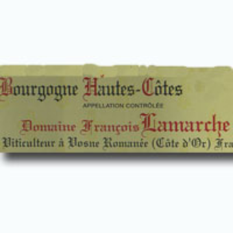 Label shot for 2006 Lamarche Bourgogne Hauts Cotes Nuits