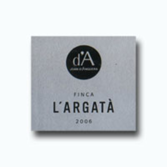 Label shot for 2006 Joan D'anguera Finca L'argata
