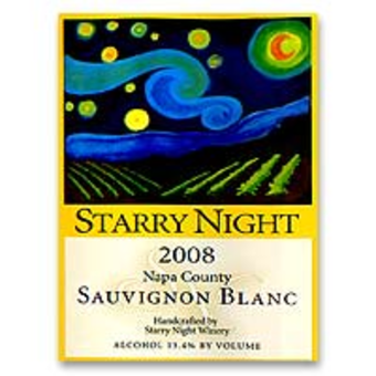 Label shot for 2008 Starry Night Sauvignon Blanc