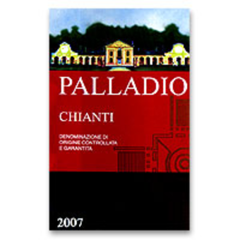 Label shot for 2007 Palladio Chianti
