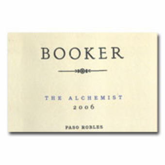 Label shot for 2006 Booker Alchemist