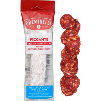 Label shot for  Creminelli Salami Piccante