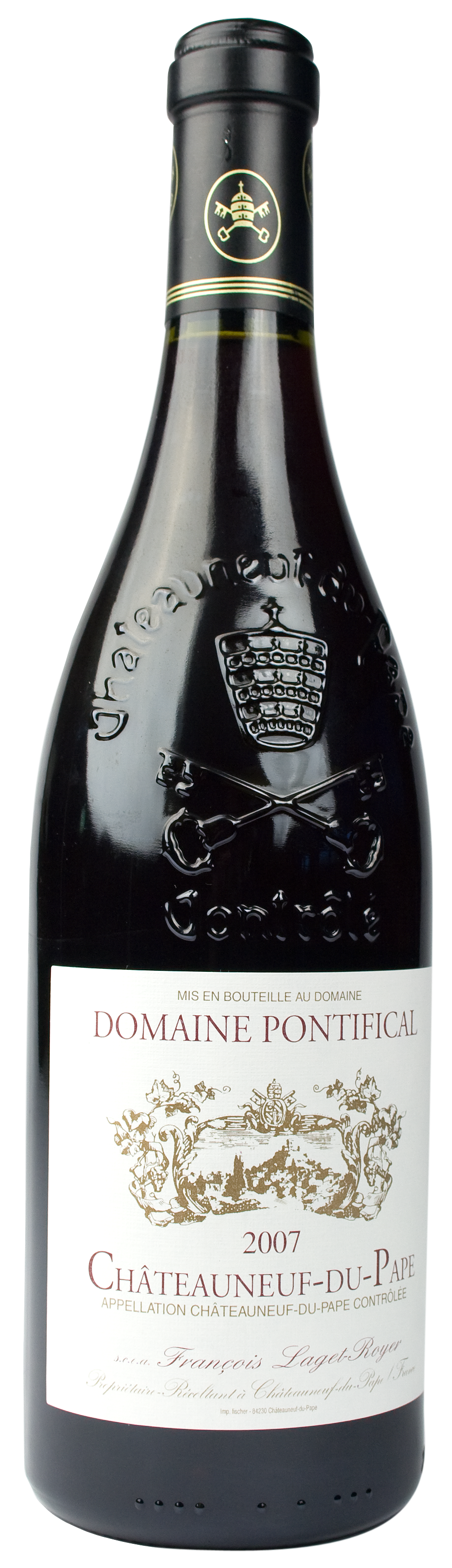 2007 Pontifical Chateauneuf Du Pape Rouge Wine Library