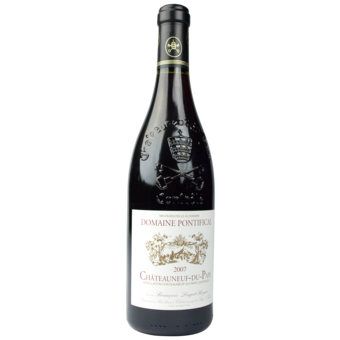 Bottle shot for 2007 Pontifical Chateauneuf Du Pape Rouge