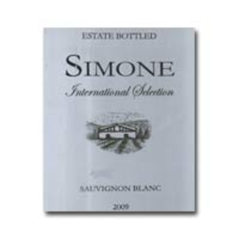 Label shot for  Simone Sauvignon Blanc