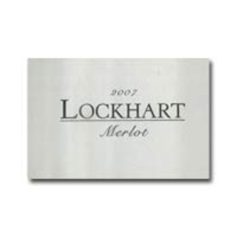 Label shot for 2007 Lockhart Merlot