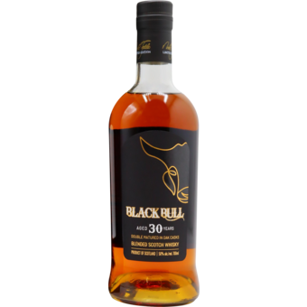 Bottle shot for  Black Bull 30 Year Old Sir Nick Faldo Edition