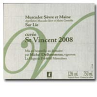 Label shot for 2008 Delhommeau Muscadet St. Vincent