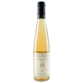 Bottle shot for 2006 Daniel Schuster Late Harvest Riesling