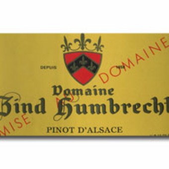 Label shot for 2007 Zind Humbrecht Pinot D'alsace