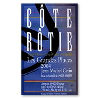 Label shot for 2004 Jean Michel Gerin Cote Rotie Les Grands Places