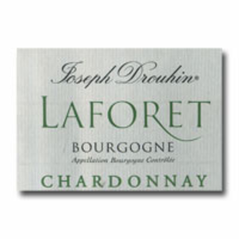 Label shot for 2008 Drouhin La Foret Blanc