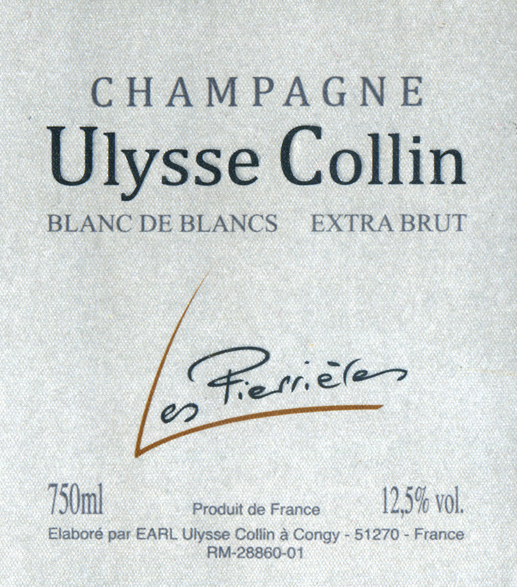 Ulysse Collin Blanc De Blanc Extra Brut | Wine Library