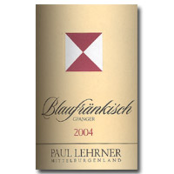 Label shot for 2004 Paul Lehrner Blaufrankisch Ried Gfanger