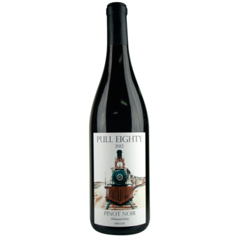 Bottle shot for 2008 Pull Eighty Pinot Noir