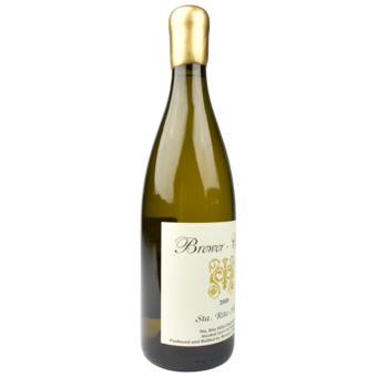 Bottle shot for 2008 Brewer Clifton Santa Rita Hills Chardonnay