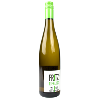Bottle shot for 2008 Fritz's Riesling