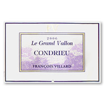 Label shot for 2006 Francois Villard Condrieu Grand Vallon