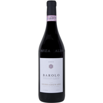 Bottle shot for 2004 Serradenari Barolo