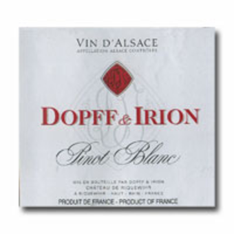 Label shot for 2007 Dopff & Irion Pinot Blanc