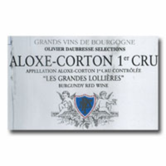 Label shot for 2006 Maillard Aloxe Corton Lollieres
