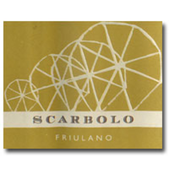 Label shot for 2008 Scarbolo Friulano