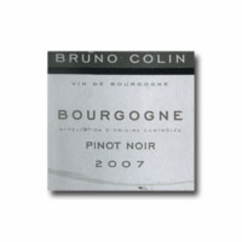 Label shot for 2007 Bruno Colin Bourgogne Rouge