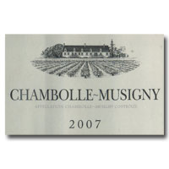 Label shot for 2007 Dujac Fils Pere Chambolle Musigny