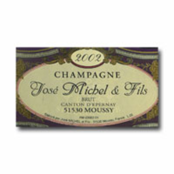 Label shot for 2002 Jose Michel Special Club Brut