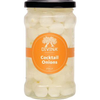 Bottle shot for  Divina Cocktail Onions