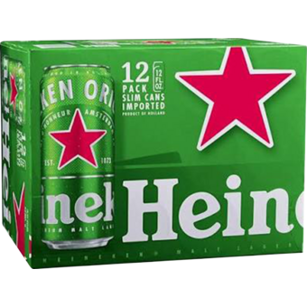 Bottle shot for  Heineken 12pk Cans