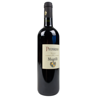 Bottle shot for 2008 Mustilli Piedirosso