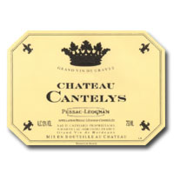 Label shot for 2003 Chateau Cantelys