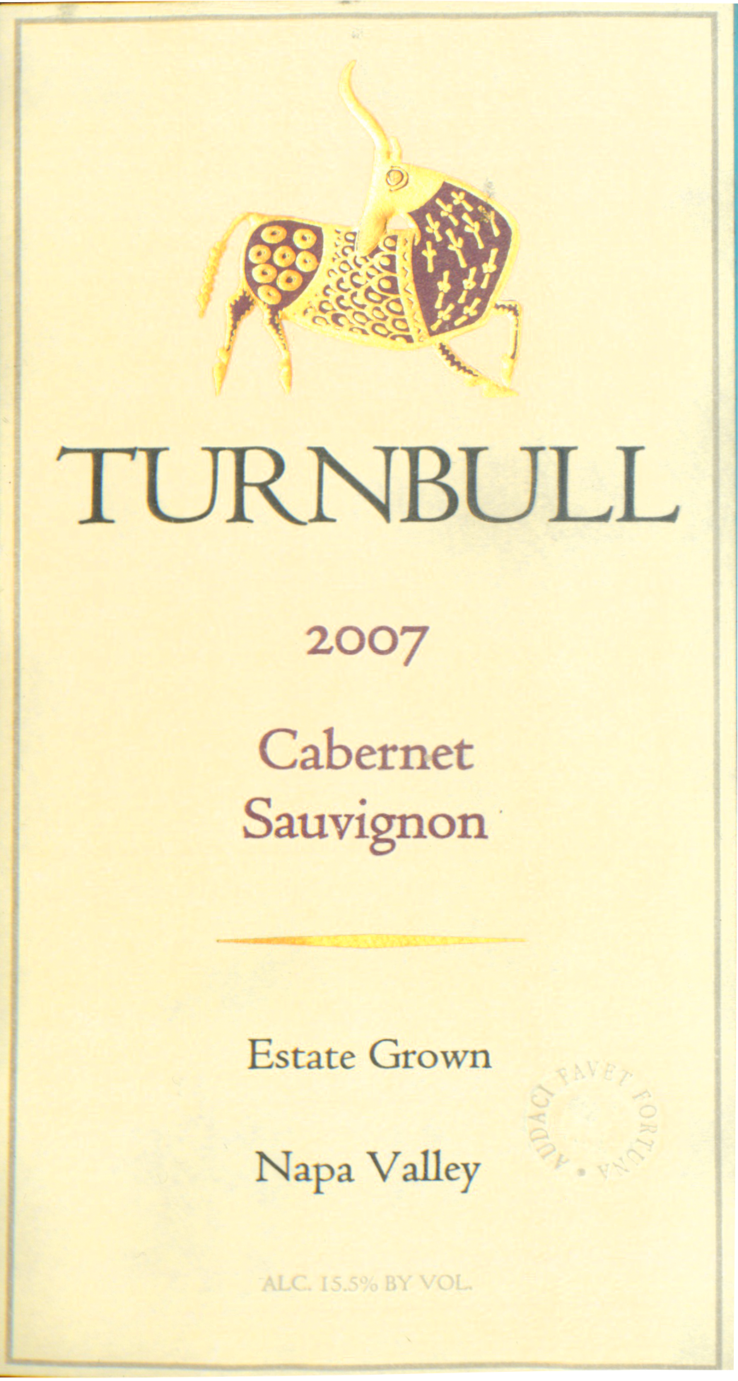 2007 Turnbull Sauvignon Napa Wine Library