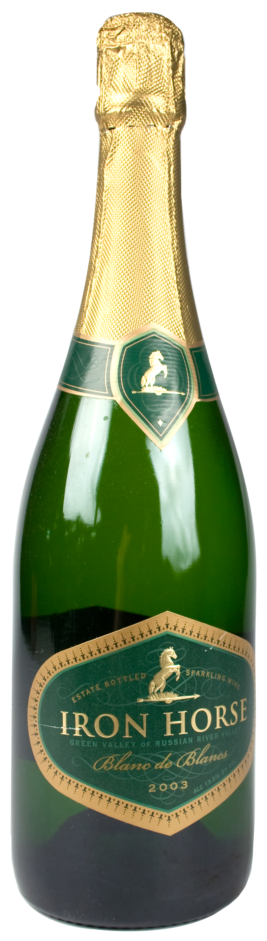 2003 Iron Horse Blanc De Blanc Wine Library