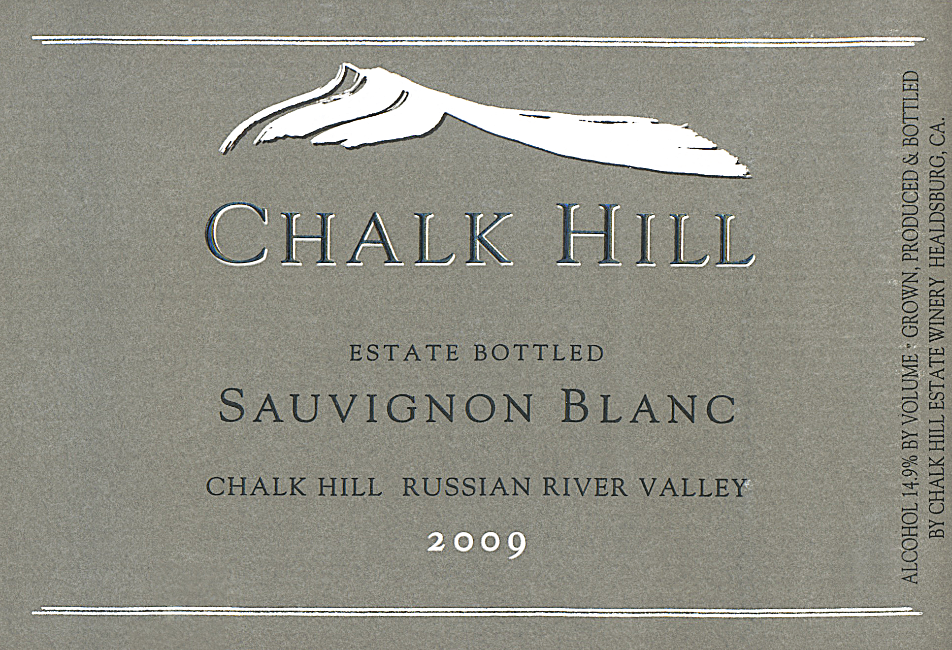 2009 Chalk Hill Sauvignon Blanc Wine Library