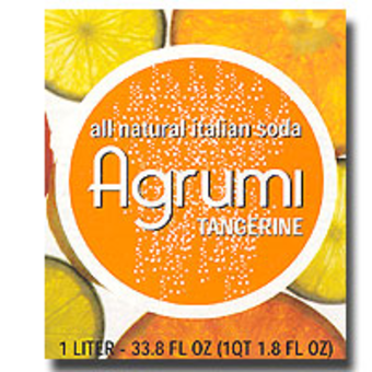Label shot for  Agrumi Tangerine Soda