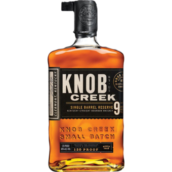 Bottle shot for  Knob Creek Single Barrel Reserve 9yr Bourbon