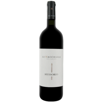 Bottle shot for 2007 Le Macchiole Messorio