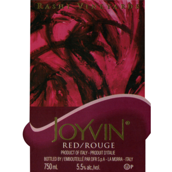 Label shot for  Rashi Joyvin Red