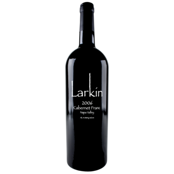 Bottle shot for 2006 Larkin Cabernet Franc