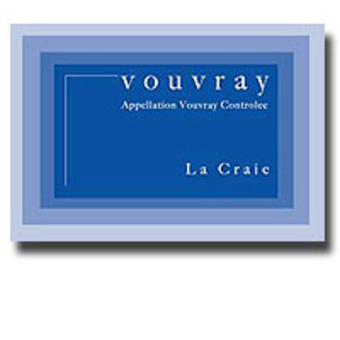 Label shot for 2004 Caves De Vouvray La Craie