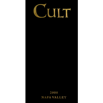 Label shot for 2008 Beau Vigne Cult Cabernet Sauvignon
