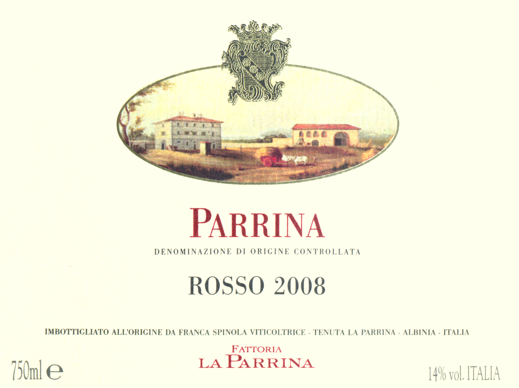 2008 La Parrina Parrina Rosso Wine Library