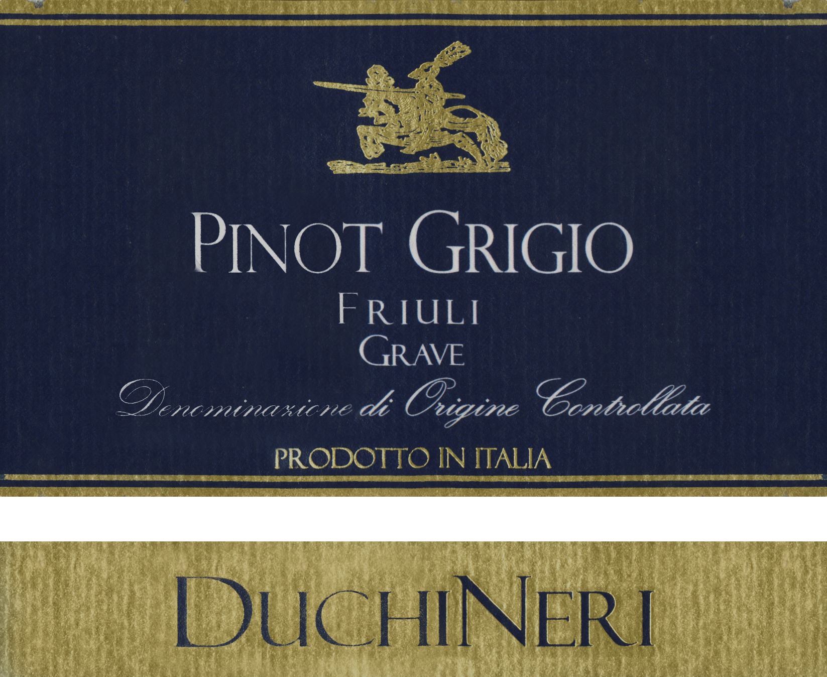 2010 Duchi Neri Pinot Grigio Friuili Wine Library