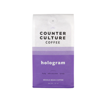 Bottle shot for  Counter Culture Coffee Hologram